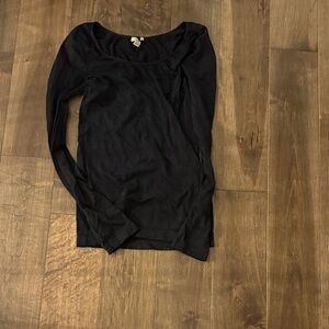Nikibiki Black Long Sleeve Top
